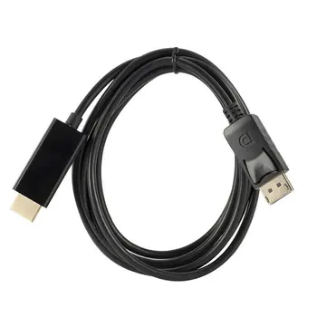 

Dp To Hdmi 1.8M Adapter Cable Dp To Hdmi Large Dp Displayport To Hdmi Male High-Definition Audio And Video