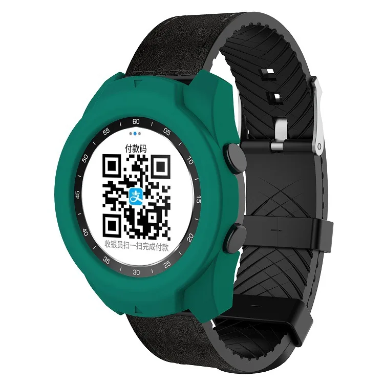 Silicone Soft Shell Glass Screen Protector Case Frame For Ticwatch Pro 2020 4G Smart Watch Protective Bumper Cover Accessories 