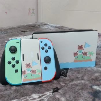 

Animal Crossing Theme Protector FaceplateSkin Sticker for Nintendo Switch Console and Joy-Con Controller Dock Full Set