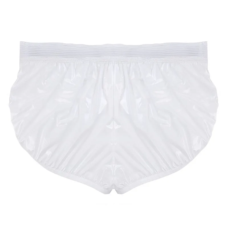 Male Faux Leather Trunk Wet Look Swim Trunks Swimwear Men Swimming Soft Beach Shorts Mens Sports Suits Short Pant Boxer Briefs boxer shorts,swim trunks,swim shorts,men swimsuit