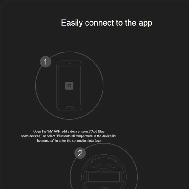 Xiao mi jia Bluetooth температура умный Hu mi dity сенсор Высокочувствительный цифровой ЖК термометр экран измеритель влажности приложение mi