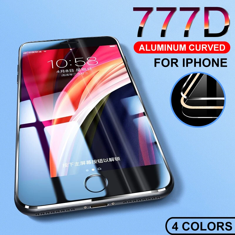 Защитное стекло 777D для iPhone 6 7 8 Plus 11 Pro Xs Max X Xr защитная пленка экрана 5 SE закаленное