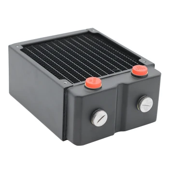 

FREEZEMOD TSRP-HP65-120 120mm Computer Pc Water Cooler Copper Radiator 3 Layers 65MM Thick Copper Fins G1/4