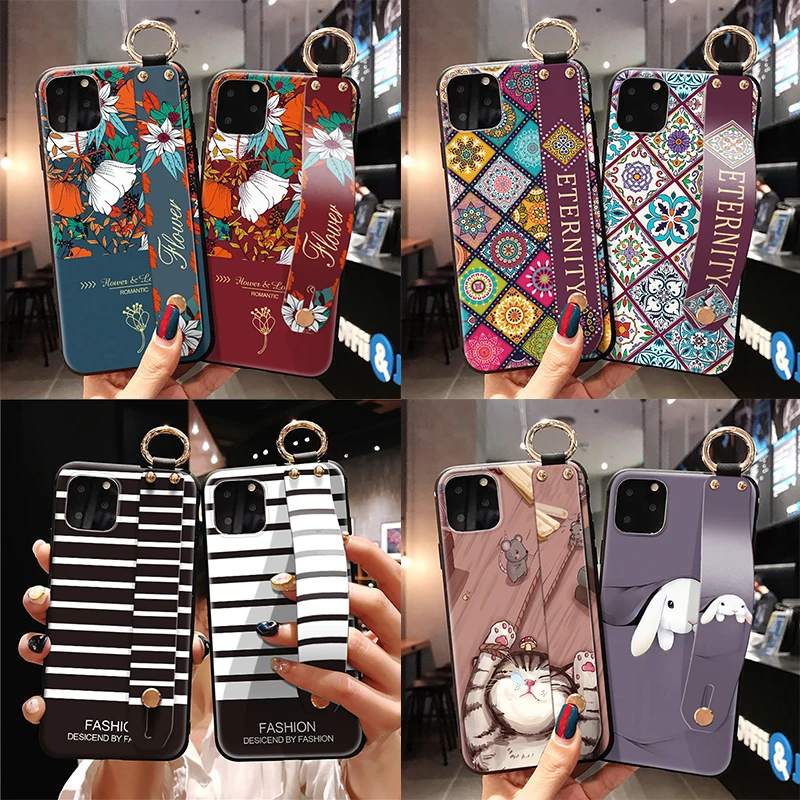 Ремешок на запястье держатель для телефона винтажная решетка iPhone XS 11 Pro Max 5 5S