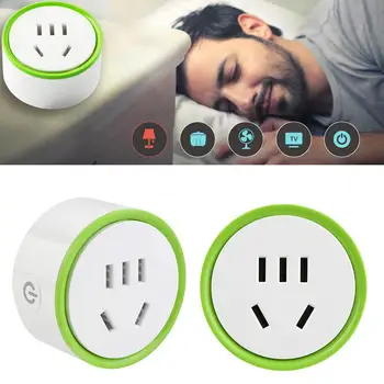 

Mini Smart Wifi Socket US Plug Remote Control Power Strip Timing Switch For Smart Home Automation Electronic System