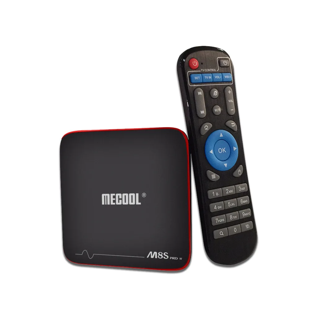 

M8S Pro W Set Top Box 2G/16G 4 k hd Network Player S905W Android 7.1 TV Box