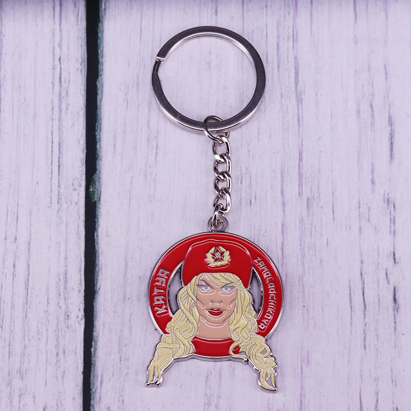 Nostalgic-Art Drama Queen Keychain - 6x4.5cm Stainless Steel, Retro 50s Style Saying Key Ring