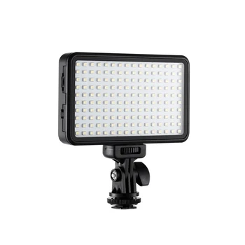 

ABHU-Camera Led Light Panel Dimmable 228Pcs Led Beads Camcorder Video Lamp Shoe Mount Adapter for Zhiyun Stabilizer for Canon Ni