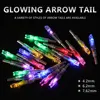 3pcs Automatically  LED Nock For ID 4.2 5.2 6.2 7.6 MM Archery Bow String  Lighted Activated Nocks Arrow Accessory Hunting 2