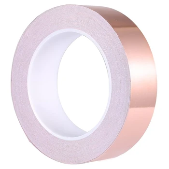 

Copper Foil Tape 20mm x 50M for EMI Shielding Conductive Adhesive for Electrical Repairs,Snail Barrier Tape Guitar