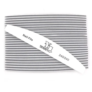 

10PCS Nail Buffers File 240/240 Buffer Block Polish For UV Gel White Nail File Cuticle Manicure Pedicure Sanding Nail Art Tools