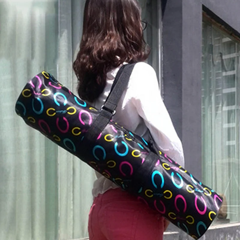 Newly Yoga Mat Bag Portable Adjustable Zipper Waterproof Large Capacity Carrier for Sport BFE88