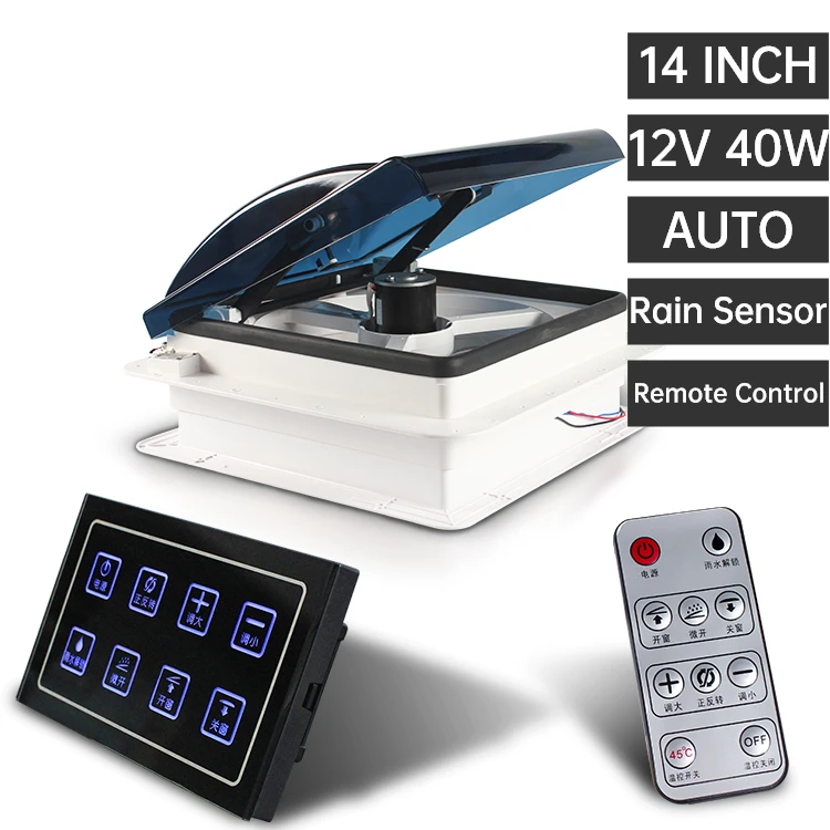 Dreamrv 14' Ce Certificated 420mm 12vdc Remote Controller And Touch