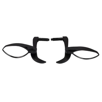 

Rear View Side Mirror Bar End with Brake Clutch Levers Handlebar Guard
