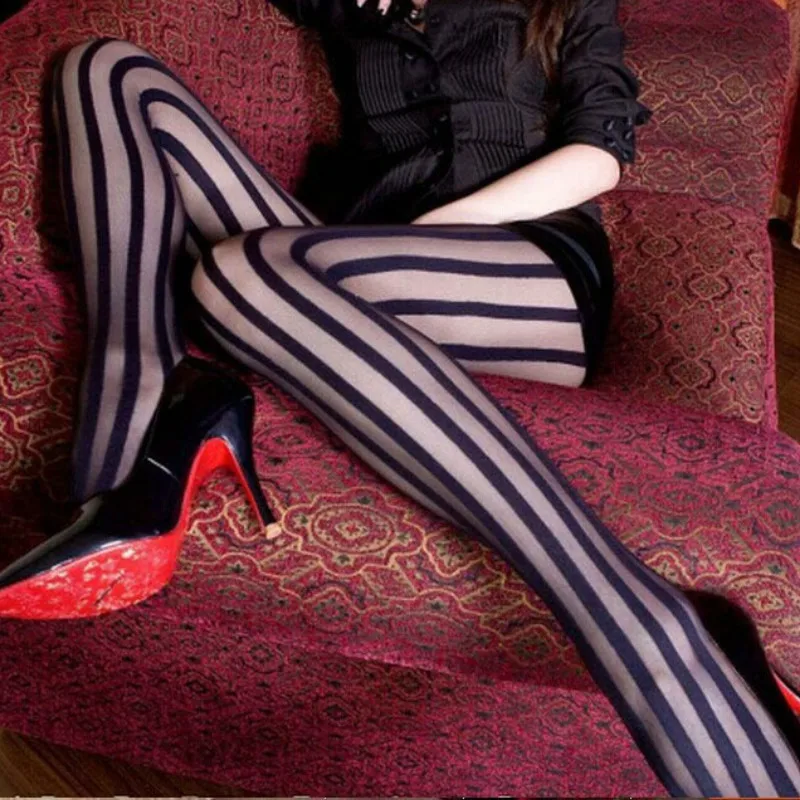 

2020 Pantyhose Women Sexy Thigh High Stockings Over Knee Long Stocking Female Lingerie Tights Classic Ladies Medias De Mujer