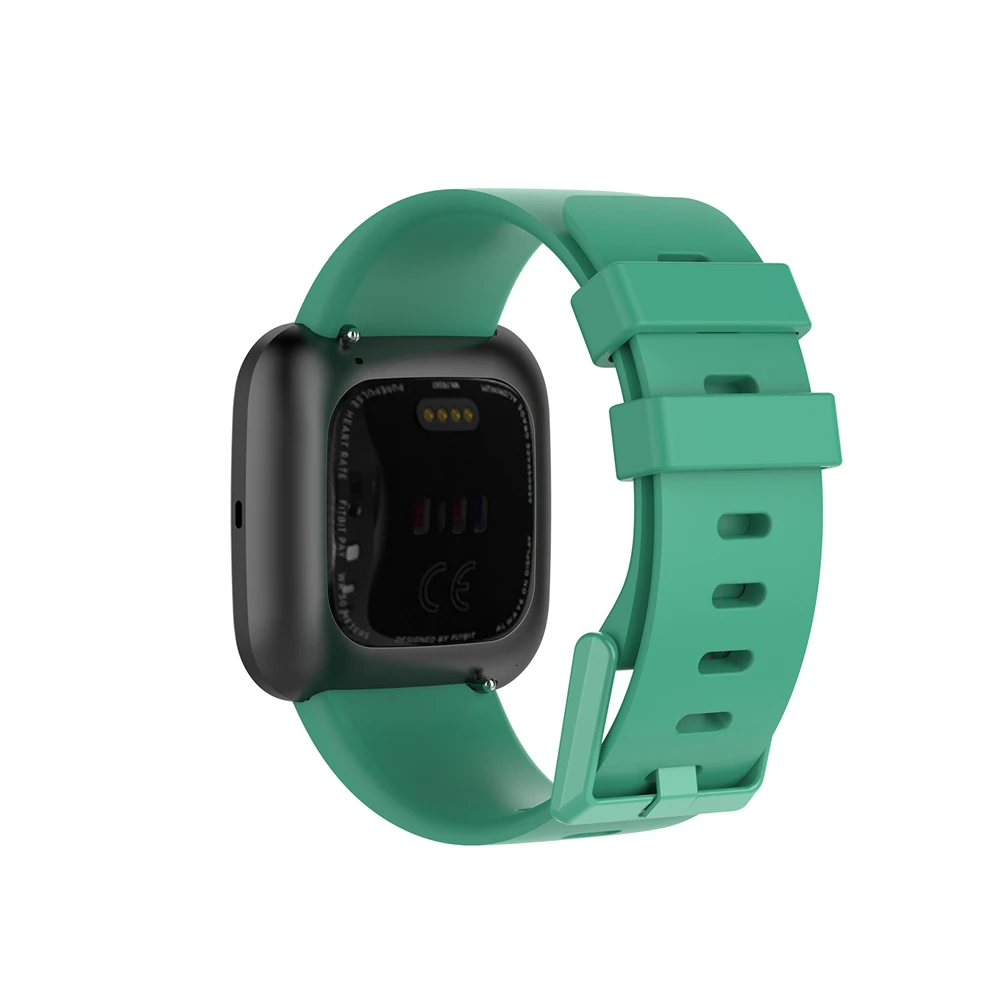 Мягкий силиконовый безопасный регулируемый ремешок для оригинального Fitbit Versa 2/Versa Lite, браслет, ремешок, браслет, подходит для часов, ремешки