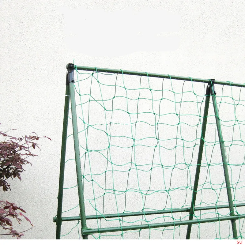 1.8m Green Garden Fence Mesh Plant Vines Climbing Net Garden Decoration Gardening Net Bird