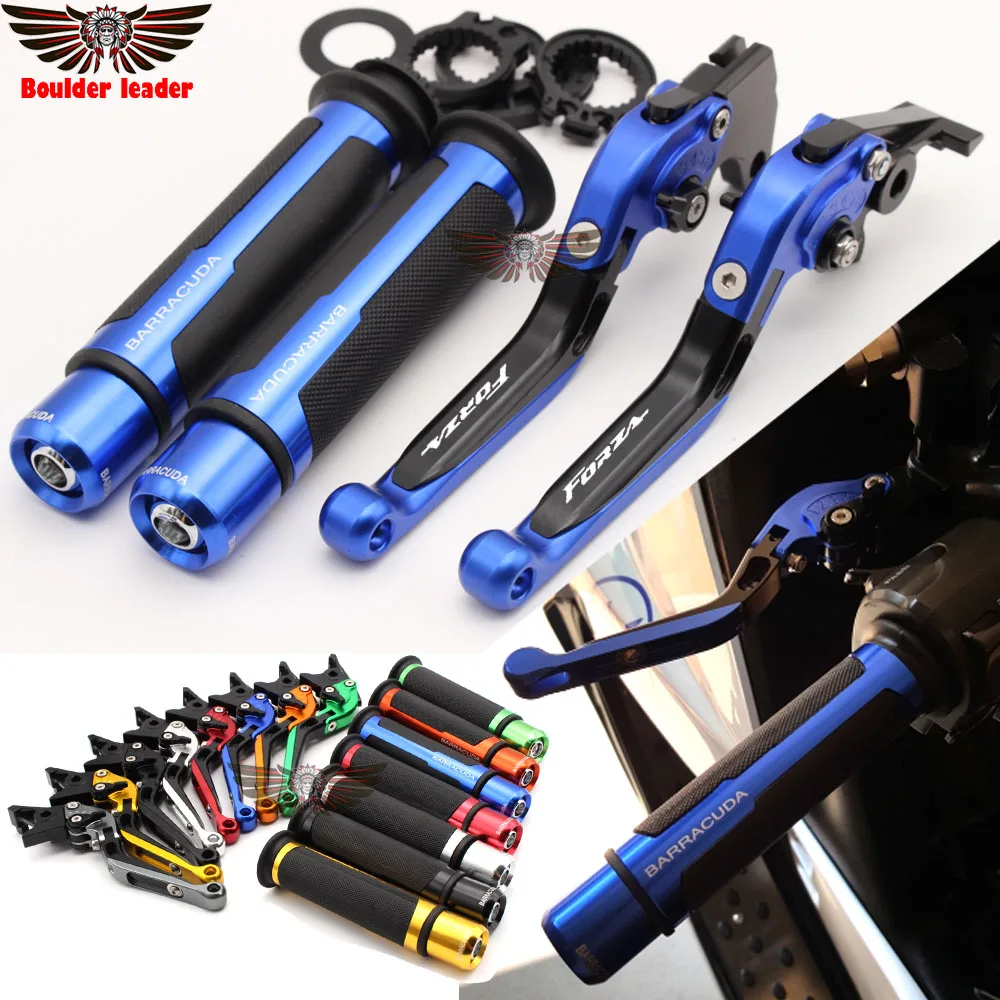 Для Honda FORZA 300 125 250 2010- мотоциклетные регулируемые складные удлиняющиеся тормозные рычаги сцепления руль ручки