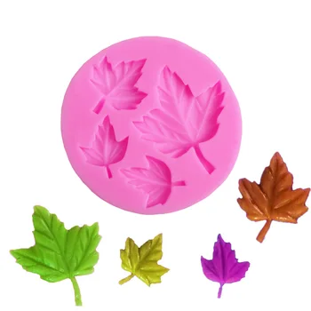 

Maple Leaf 3D Silicone Mold Chocolate Candy Fondant Cake Decorating Tools Cupcake Soap Candle Gum Paste Molds