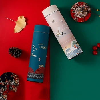 

Tea Infuser Vacuum Flasks Coffee Thermos Bottles 304 Stainless Steel Mug Thermal Insulation Bottle 450ml Luxury Business Gifts