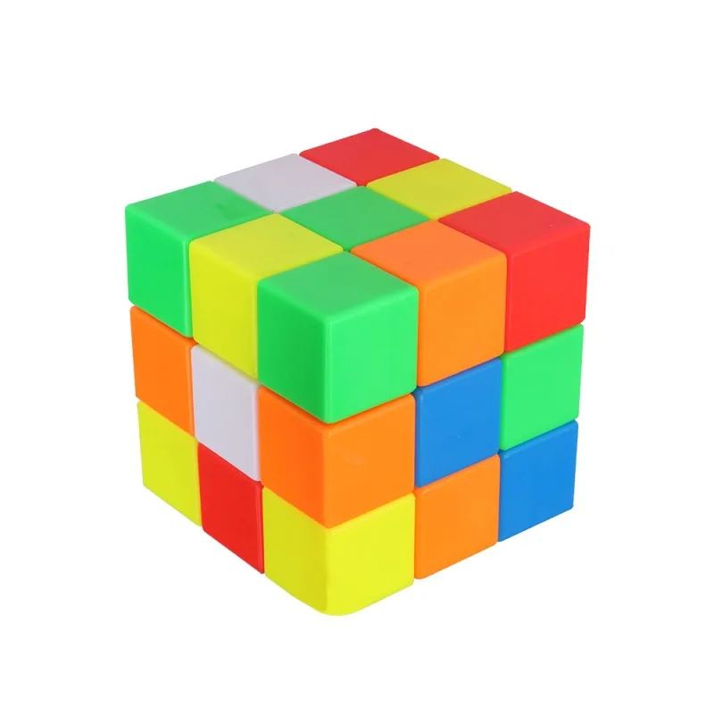 Yuxin Science Outwit трехслойный кубический замок Рубика 3-Order Burr Puzzle шесть цветов смешивание стиль необычная игрушка производители D