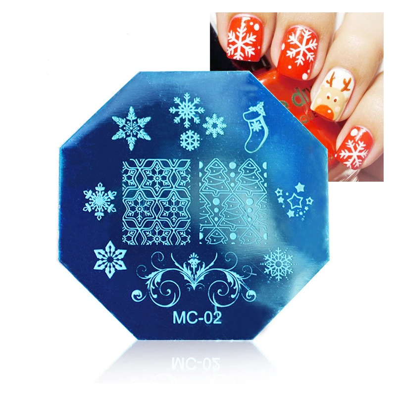 

Nail Art Stamping Template Plates Stamper DIY Polish Print Image Manicure Books Accessory Tools