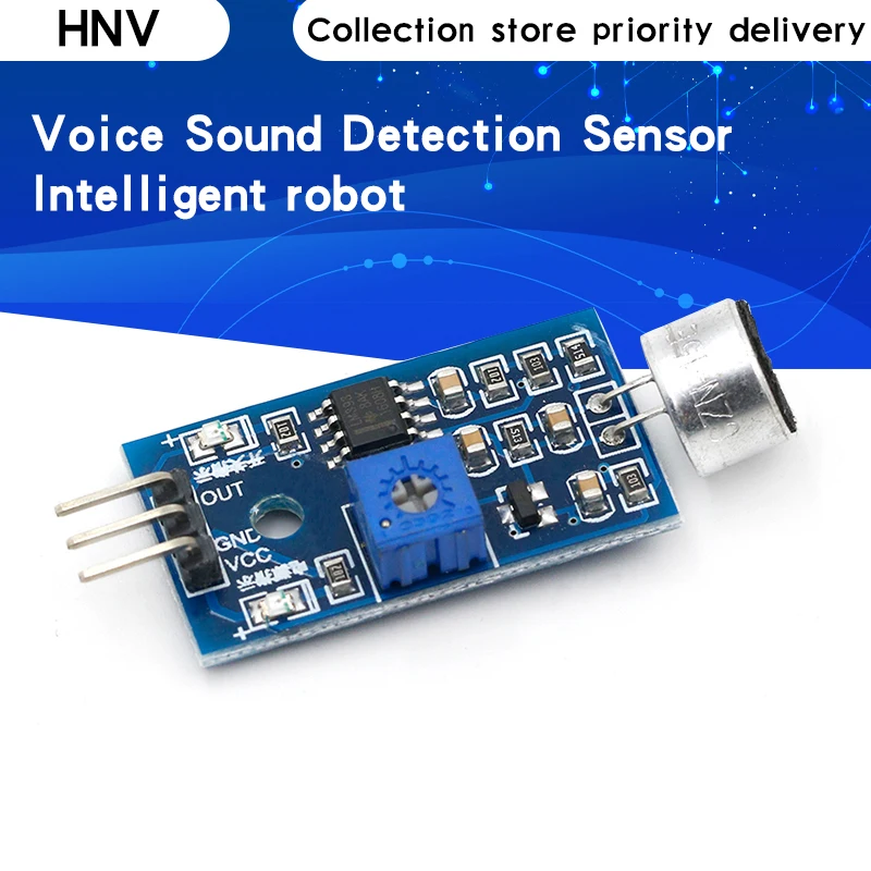 10PCS 3pin Voice Sound Detection Sensor Module Intelligent Smart Robot Helicopter Airplane Boart Car for arduino Diy Kit | Электронные