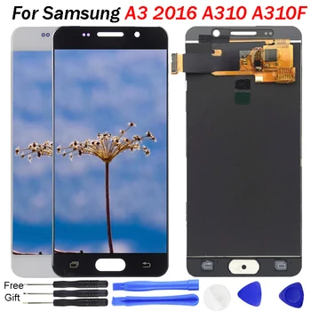 

For A310 A310F LCD Display Touch Screen Digitizer Assembly TFT Can Adjustable LCD Display For Samsung Galaxy A3 2016 Display LCD