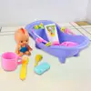 Lovely Bathroom Toy Eco-friendly Shower Toy High Simulation Gift Baby Play House Doll Toy 2