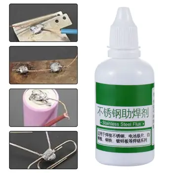 

2020 New Powerful Rosin Soldering Agent No-clean Flux White Steel Plate Iron Battey