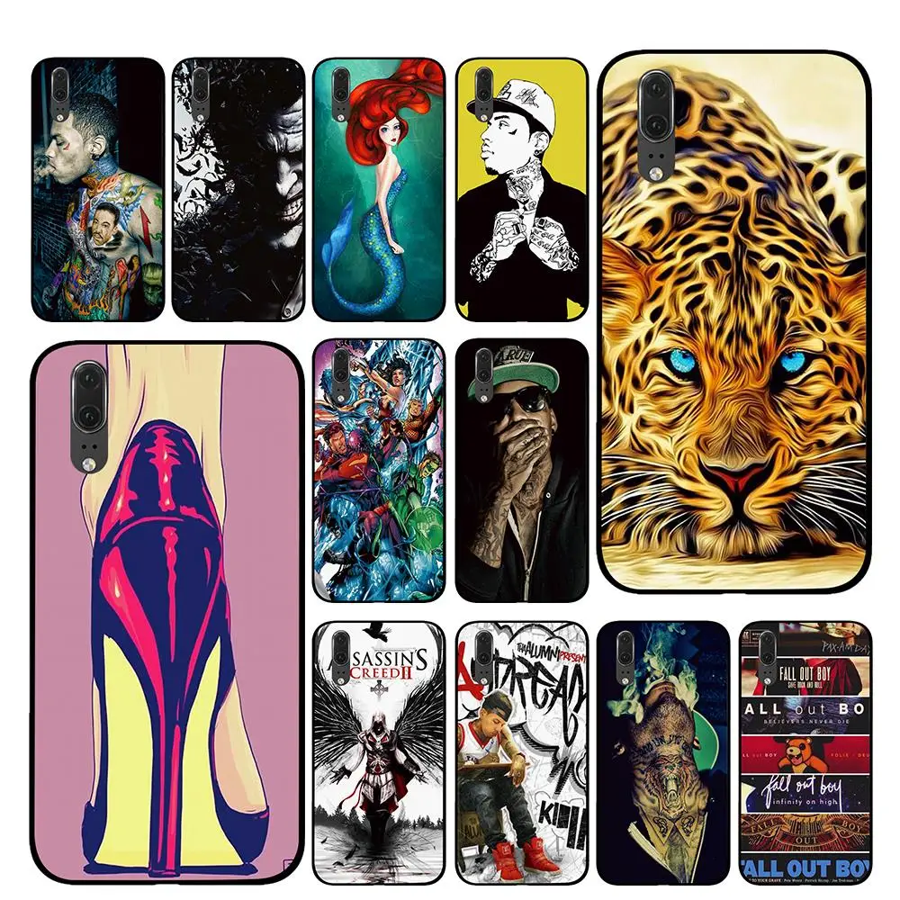 Чехол для телефона wild leopard huawei P30 P20 mate 10 20 Pro Lite Nova 3 4 3i | Мобильные телефоны и