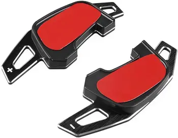

FIt Golf GTI 7 R Mk7 VII Aluminum Steering Wheel Shift Paddles Shifters Extension(Black)