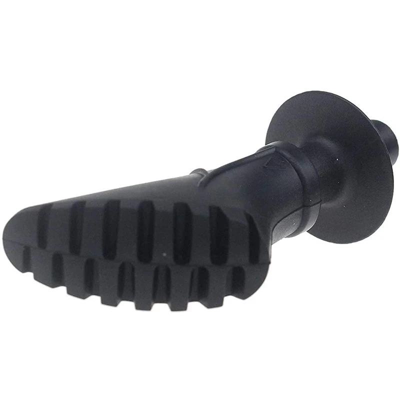 4pcs Walking Pads Rubber Trekking Poles Hiking and Walking Sticks Pads Climb Replacement Alpenstock Black Color