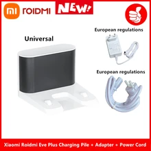 Xiaomi Roidmi Eve Plus Original Accessories Charging Pile + Adapter European Standard + Power Cord European Standard Set