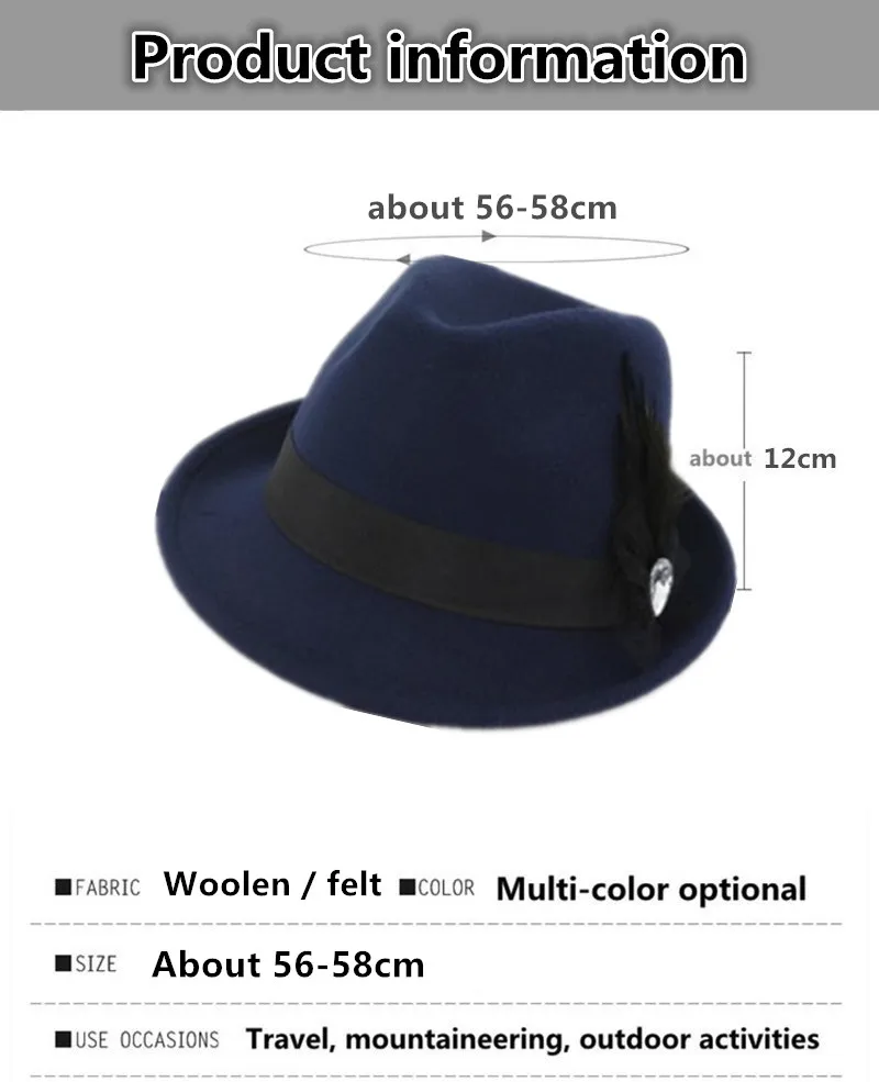 SILOQIN Панама женская шапочка осенне-зимняя трендовая Женская Fedoras простая Мода Досуг вечерние для женщин Casquette