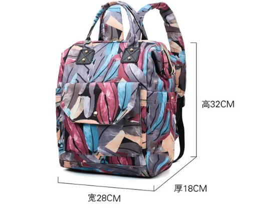 Nappy Backpack Bag Mummy Large Capacity diaper Bag Mom Baby Multi-function Waterproof Outdoor Travel Diaper Bags For Baby Care