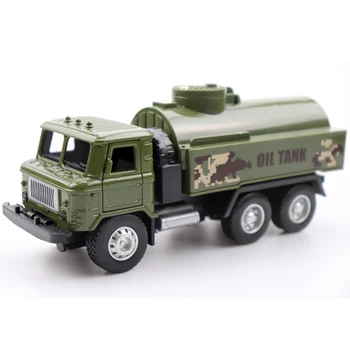 

Youwant 1:18 Oil Tank Diecast Military Vehicle Simulation Car Toy Car Pull Back Sound Light Car For Children's Gift