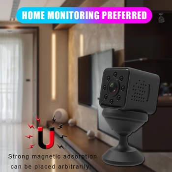 

1080P Mini HD Camera IP Wifi Network Waterproof Camera Wide Angle Night Vision Surveillance Camera Outdoor Movement Camera