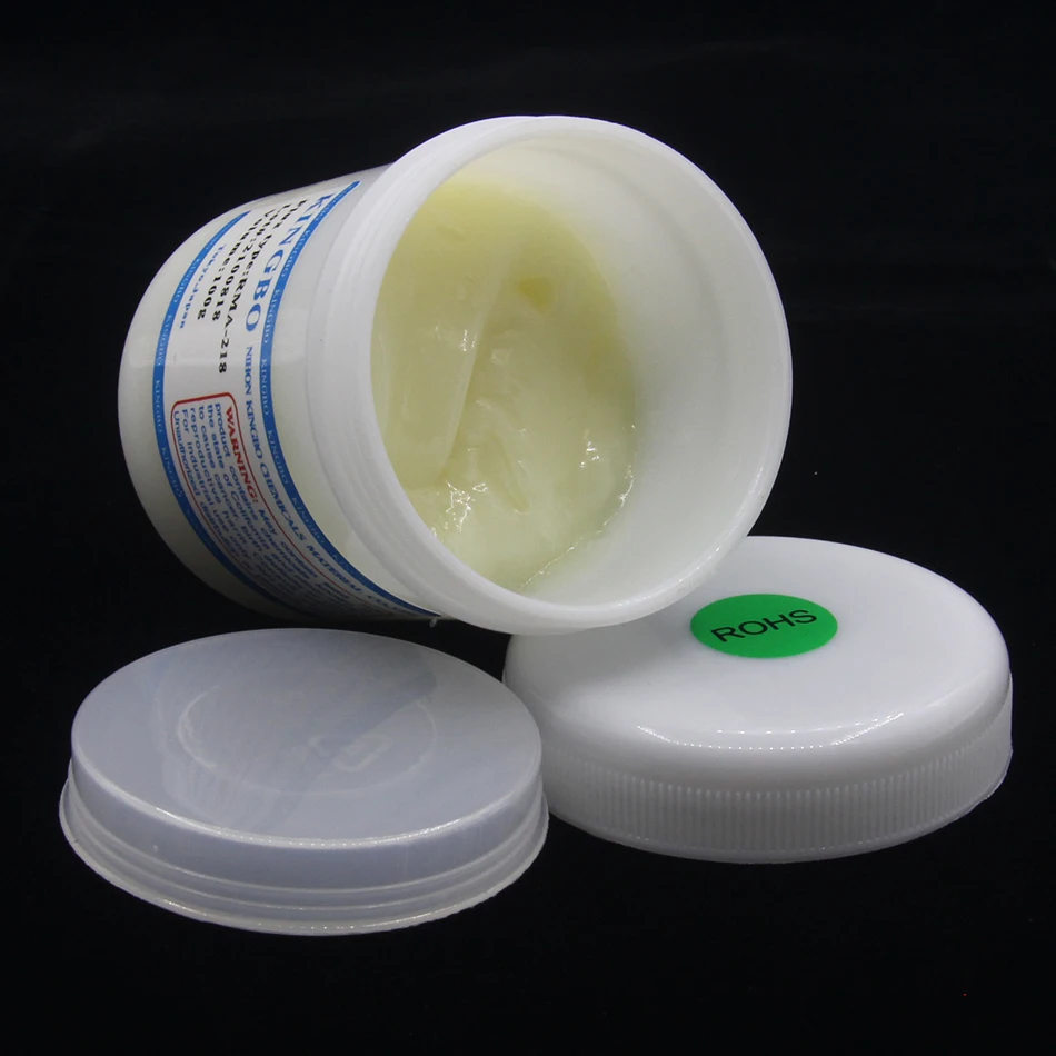 1Pc KingBO RMA 218 BGA Solder Flux Paste Solder 100g for SMT Reballing