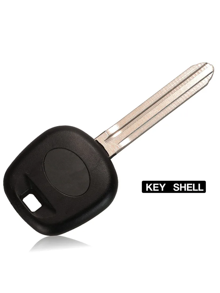 

jingyuqin Remote Ignition Car Key For Toyota RAV4 Prado Ccrolla Yaris Highlander Camry Toy 43 can not install Chip