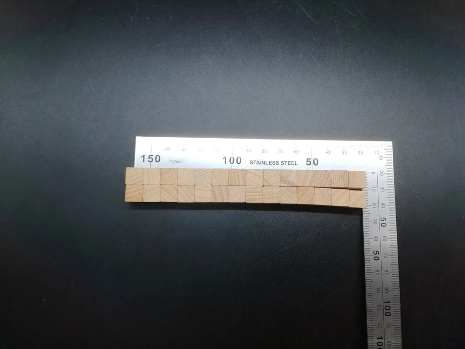 Принять настройку 2*14 шт 10 мм Куб DIY лазерная гравировка процесс головоломка Деревянный стек игра