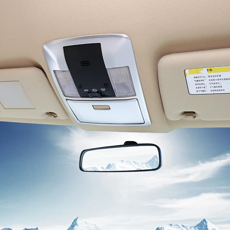 

for10-19 Toyota overbearing Prado interior modified roof reading lamp shade decorative frame accessories