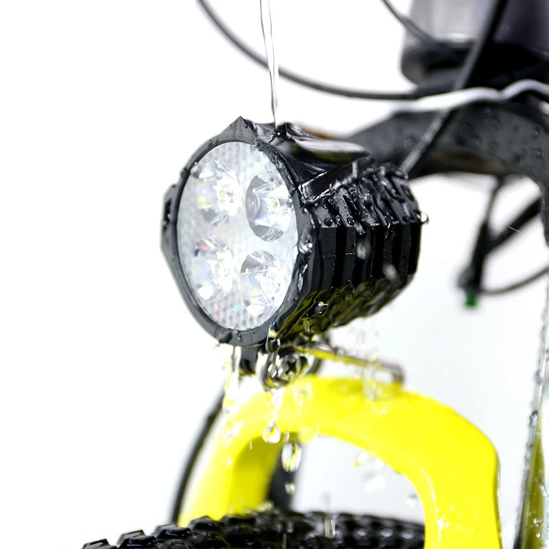 MTB Road Bike Front Light Bicycle 36V 48V Headlight Bike Light Head Spotlight
