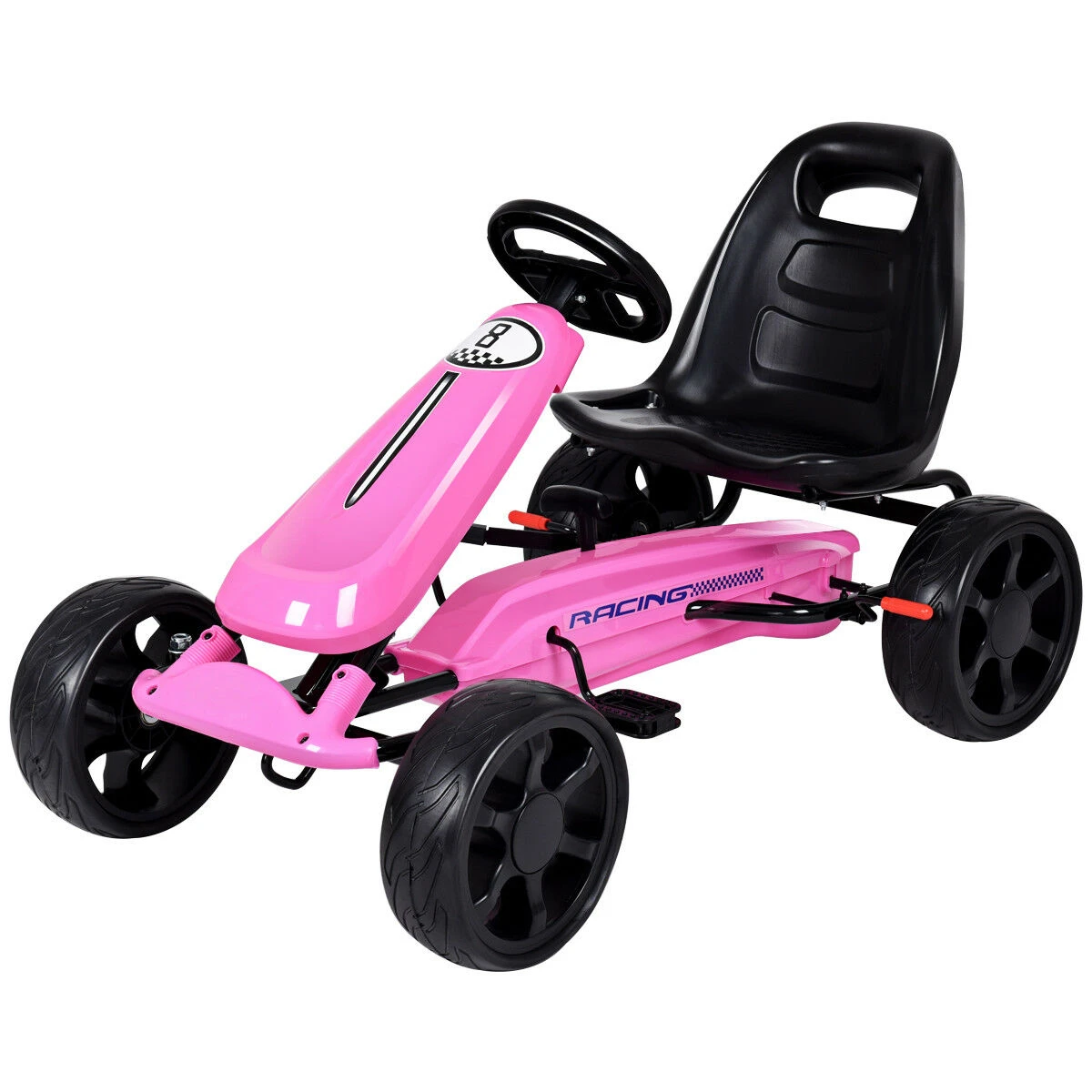 Go Kart coche con Pedal para niños, juguete de carreras de 4 ruedas, para exteriores, nuevo|Coches para montarse| -