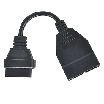

Black Diagnostic Cable Extension Converter Adapter Scanner Tools OBDII
