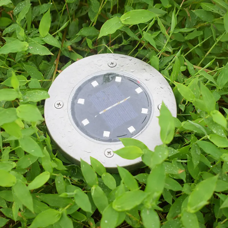 LEDSolar наружные водонепроницаемые наземные лампы Яркие садовые светильники лампа ландшафтное украшение Освещение Сад внутренний двор для дорожек