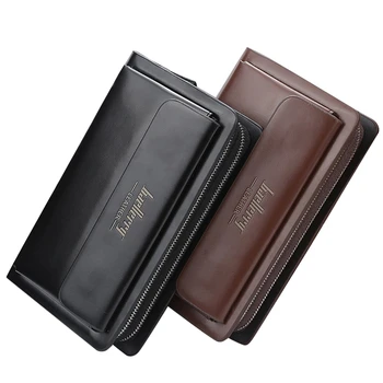 

Baellerry Men Wallets Large Capacity Business Men Wallets Cell Phone Pocket Pocket Wallet for Men