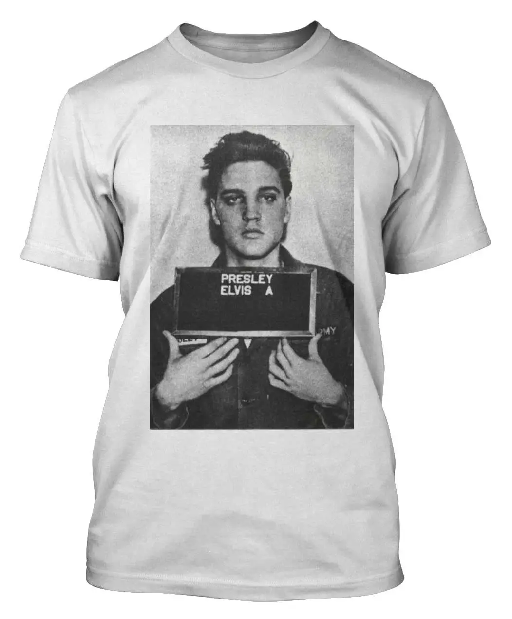 Hospitalidad puenting Ídolo ELVIS T SHIRT ELVIS PRESLEY MUG SHOT T-SHIRT THE KING ROCK N ROLL DTG _ -  AliExpress Mobile