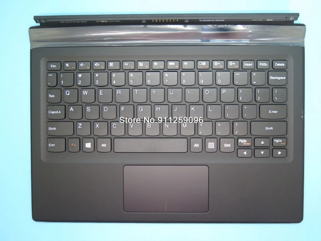 

Miix 710 Folio Case Keyboard For Lenovo For Ideapad Miix 710-12IKB Tablet English US 5N20M31025 Upper Dock Cover New