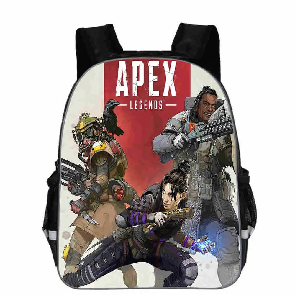 as pictures Apex Legends рюкзак для подростков мальчиков девочек детские школьные сумки Gibraltar Bloodhound Hero Figure Рюкзак Дети Mochilas подарок - Цвет: as pictures